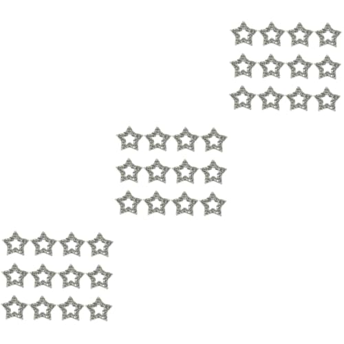 TOGEVAL 3セット 芒星 星 ジュエ ッ 12個*3