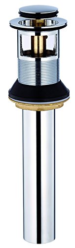 Danze DA505918 Metal Touch Down Drain Assembly, 1 1/4-Inch Tailpiece Diameter, Chrome - image 1