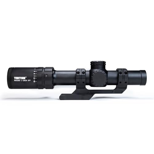 Triton Mariner 1-6x24 SFP LPVO Rifle Scope with Chevron CTM2