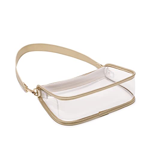 Image of Clear Purse Stadium Approved Bag Transparent Beach Handbag