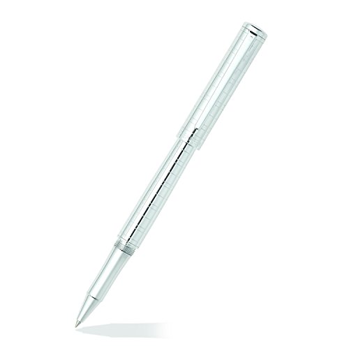 Image of Sheaffer Intensity Rollerball Pen, Medici Engraved, Chrome Plate Trim (E1923751)