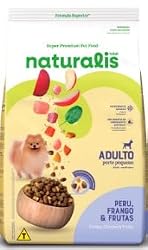 Naturalis Porte Médio e Grande – Frango, Peru e Frutas