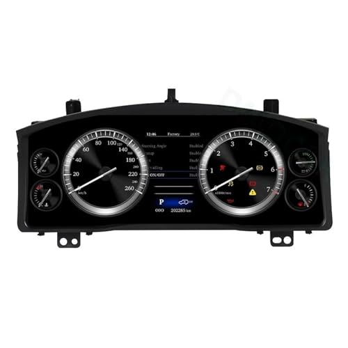 バーチャルコックピット スピードメーター 計器クラスター 車用 LCD デジタルダッシュボードパネル レクサス LX570 2007 2008 2009 2010 2011-2017 対応