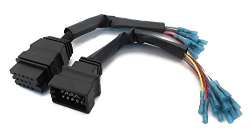 Professional Parts Warehouse Aftermarket Boss 13-Pin Plow & Vehicle Side Repair Harness MSC04753 MSC04754