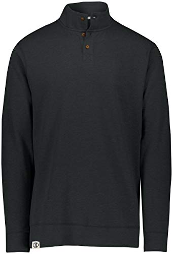 Holloway Sophomore Pullover, Black Heather, 2Xl #TOP4