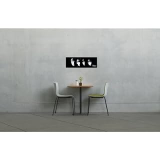 Artopweb With The Beatles Panneaux Decoratifs, 90 x 30 cm - Les Beatles, Paul McCartney, John Lennon, RIngo Starr, George Harrison Artopweb With The Beatles Panneaux Decoratifs, 90 x 30 cm – Image 2