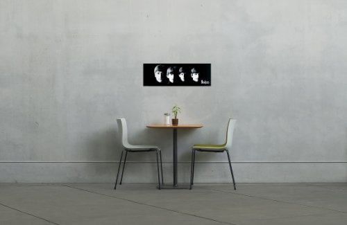 Artopweb With The Beatles Panneaux Decoratifs, 90 x 30 cm - Les Beatles, Paul McCartney, John Lennon, RIngo Starr, George Harrison Artopweb With The Beatles Panneaux Decoratifs, 90 x 30 cm – Image 3