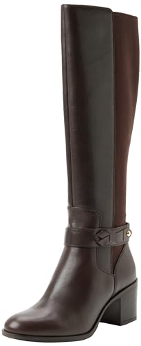 Geox Femme D New Asheel bottes hautes en cuir confortables