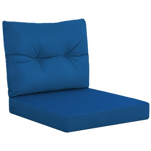 YEFU Olefin Outdoor Chair Cushions, 24x24 Deep Seat Cushions, Dark Blue
