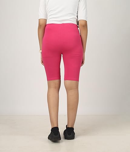 Image of KYDA Kids Girls's Stretchable Anti Bacterial Cycling Shorts, Yoga & Workout Gym Shorts