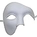 Produktbild Kapmore Venezianische Maske Herren Maskerade Maske Phantom der Oper Maske Maskenball Maske Kostüme Karneval Party Halloween (Weiß)