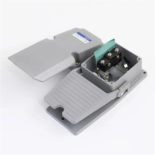Interruptor de pedal robusto de aleación de aluminio y 250V 15A 4