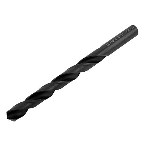Aexit 11mm Dia Tool holder Split Point 143mm Length High Speed Steel Spiral Twist Drill Bit Model:66as99qo184