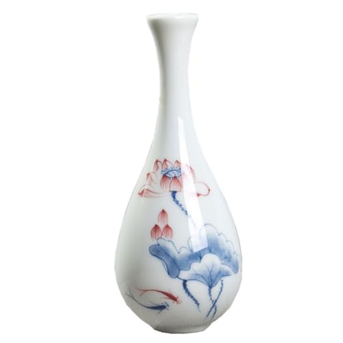 XFZJCHAP Bodenvase, Keramikvasen-Ornamente, Vase aus Reiner Jade,...