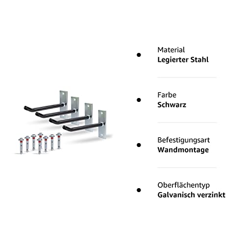 Reifen Wandhalterung Alberts 801960 Felgenhalter Set für Autofelgen