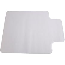 Office Chair Mat for Carpet,35 X 47 inch Computer Desk Chair Mat,Easy Glide Rolling Plastic Floor Mat for Office Chair on Carpet for Work, Home, Gaming 1
