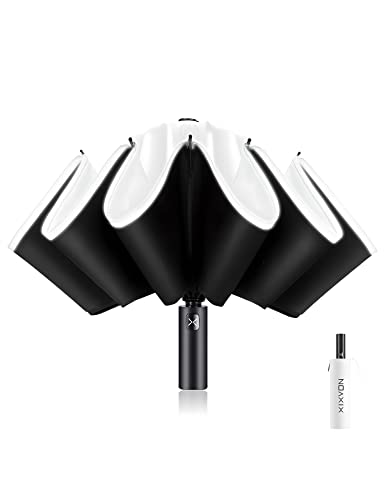 Parapluie inversé XIXVON Pro pliable automatique et ultra résistant au vent