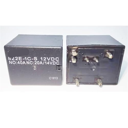 Relé 12V 40A 822E-1C-S con estructura robusta de 7PIN para máxima durabilidad industrial