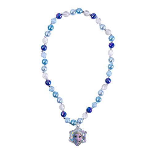 Luv Her Frozen Princess Dress Up Accessory Set - 3 Pcs Jewelry Set - Blue Princess Elsa Tiara, Bracelet - Elsa Necklace - Birthday, Holiday Gifts For Girls thumb #2