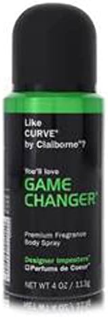 Parfums De Coeur Game Changer Body Spray for Men, 4 Fluid Ounce.