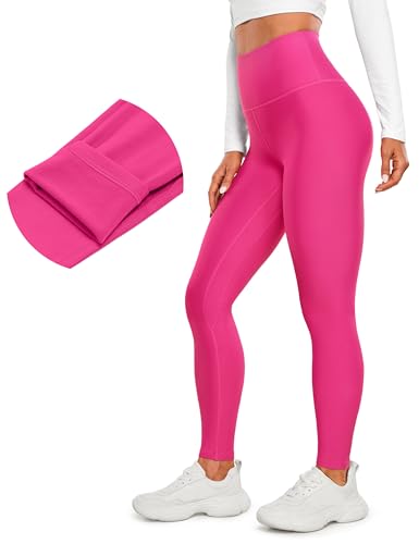 Image of CRZ YOGA Fleece Thermal Leggings 28'' | Thermal, Casual, Full Length, Winter, for Women