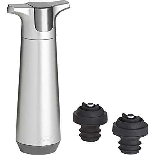 Comparison: Best Trudeau Sparkling Wine Stopper 2 Trudeau Origin w/2 Stoppers Wine Pump, 5.5", Gray