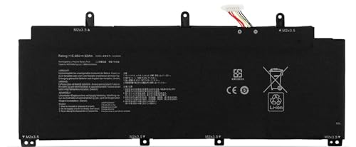 AUZNQEV C41N2009 Laptop Battery for Asus ROG Flow X13 GV301 GV301Q GV301QC GV301QE GV301QH GV301RA GV301RC GV301RE GV301RC-LJ078 PV301 PV301QH 15.48V 62Wh