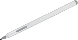 Surface 用 タッチペン 選択/消しゴムボタンを搭載 アクティブタッチペン 交換用ペン先2個付属 ホワイト Z0339