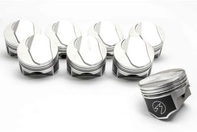 Part Synergy Replacement for Speed Pro Forged Piston Set 4.28" Bore +16.80cc Coated Skirt Big Block For Chevy 8-Cylinder