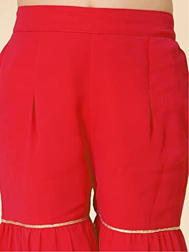 Image of A.T.U.N. (ALL THINGS UBER NICE) Girls Sharara Set