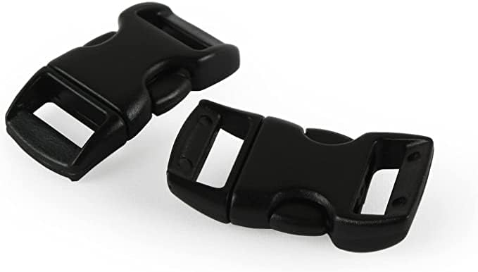welsberg 20 Pcs Set Mini Plastic Snap Buckles for 3/8” Straps - Image 5