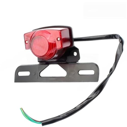 Luz trasera para motocicleta Z50 de alta visibilidad con óptica sellada