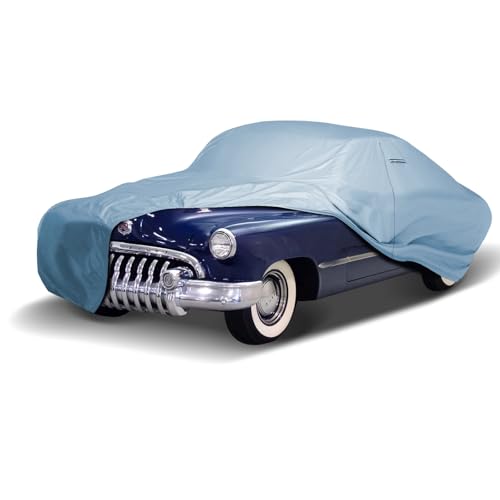 Image of iCarCover Premium Car Cover for 1947-1950 Buick Sedanette Heavy Duty Waterproof All-Weather Automobiles Custom Fit Indoor Outdoor UV Snow Protection Covers with Straps and Bag