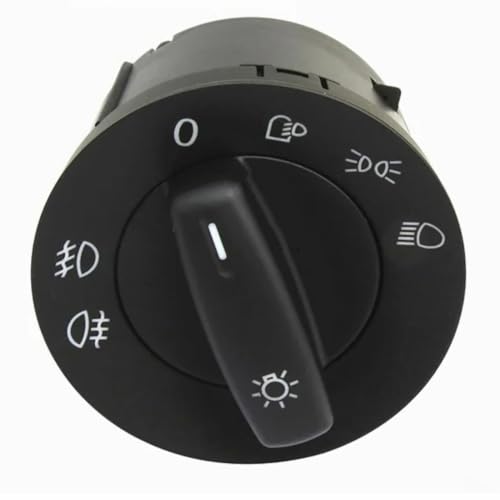 Bouton de commande de phares Golf 5 avec contacteurs renforcés anti faux contact