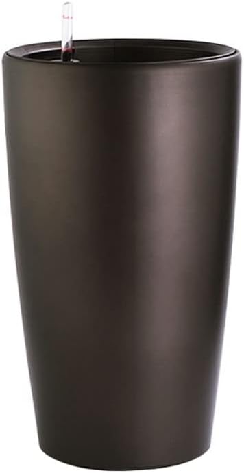 HIHELO Planters Resin Plastic Flowerpot Garden Art Vase Plant Stand Automatic Water-Absorbing Flowerpot Home Flowerpot Nursery Pots (Color : C)