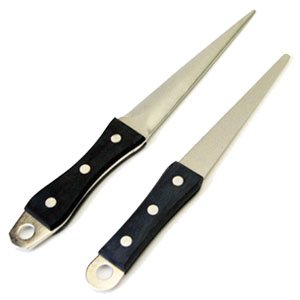 黒犬　☆ダイヤモンドダブルシャープナー　包丁研ぎ器　2本　刃物　キッチン Amazon | ダイヤモンドダブルシャープナー(半月型・平型2本セット