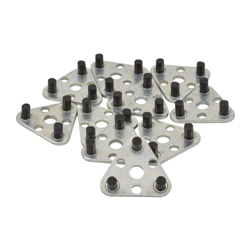 Image of TWSupply Shurlite Replacement Flints – 10-Pack – Fits Most 3-Way Spark Strikers – Triangular Welding Flint Set