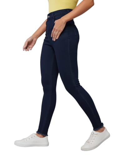Image of Dolce Crudo Distressed High Rise Skinny Jeans for Women
