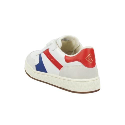 GANT FOOTWEAR Damen EVOONY Sneaker, wht/Blue/red, 39 EU