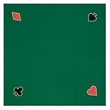 Markenzeichen Poker Grün Spielen Filz, 101,6 x 101,6 cm