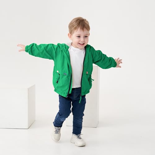 image for Volunboy Baby Boys Hooded Jacket Toddler Long Sleeve Spring Lightweigh
