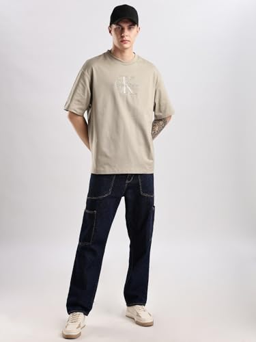Image of Embroidered Logo Relaxed-Fit Cotton T-Shirt