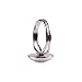 Mylery Anillo con Motivo Horizonte de Viena Austria Austria Plata 14mm