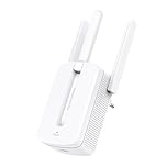 Mercusys TP-Link MW300RE Ripetitore Wireless Wifi Extender e Access Point, Velocità Single Band 300 Mbps, Tre Antenne Esterne, Tecnologia Mimo, Potenzia Copertura Wi-Fi