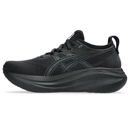 ASICS ASICS Women's Gel-Nimbus 27 Running Shoes, 12, Black/Graphite Grey
