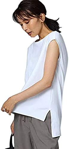 Amazon アンタイトル カットソー 洗える シャイニーフライスノースリーブカットソー レディース ホワイト 001 02 M Tシャツ カットソー 通販 Amazon アンタイトル カットソー 洗える シャイニーフライスノースリーブカットソー レディース ホワイト 001 02 M Tシャツ カットソー 通販
