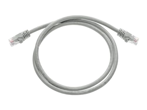 Image of Monoprice 3FT 24AWG Cat6 500MHz Crossover Ethernet Bare Copper Network Cable - Gray