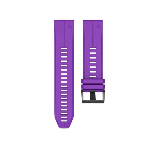 Bracelet de montre 26 mm élégant en silicone premium pour Fenix 5X Plus
