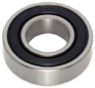 Peer Bearing 6000-2RLD 6000 Series Radial Bearing, 10 mm ID, 26 mm OD, 8 mm Width, Double Lip Seal