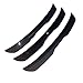 Car Tail Wing Decoration Compatible with Golf 4 MK4 R32 Rear Roof Lip Spoiler Compatible with VW 1999-2006 Hatchback Spoiler ABS Plastic Gloosy Black(Gloss Black)